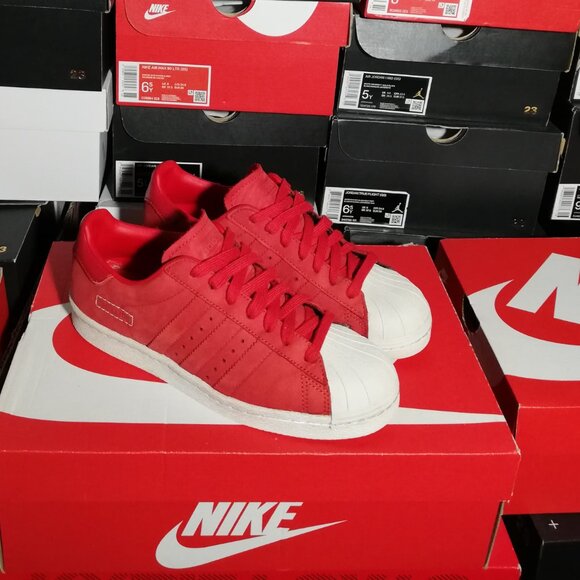 'RARE" ADIDAS SUPERSTAR 80s "SCARLETT"FIT WOMEN'S US SIZE 6.5 MINT CONDIT NO BOX - Picture 2 of 9